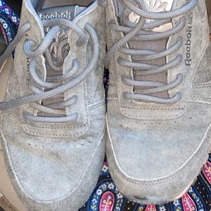 Rare. Suede grey, with marble bottom Reebok’s